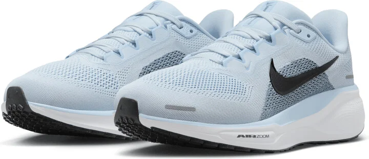 Nike Women's Pegasus 41 Road Running Shoes (Wide) in Blue | FQ0965-400 - Image 5