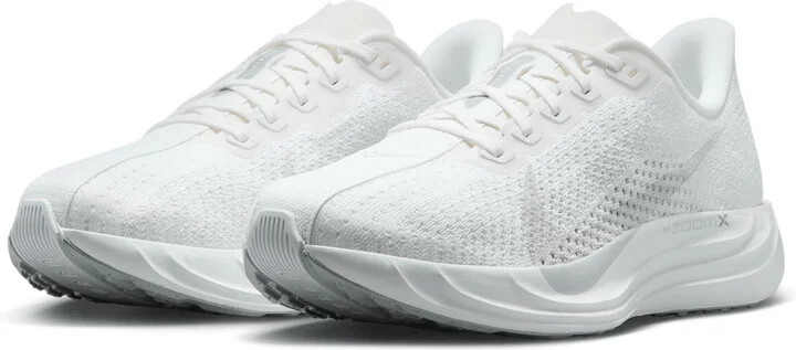 Nike Women's Pegasus Plus Road Running Shoes in White | FQ7261-101 - Image 5