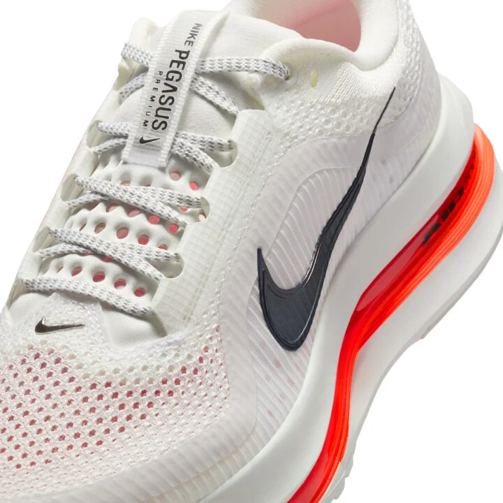 Nike Women's Pegasus Premium Road Running Shoes in White | HQ2593-101 - Image 7
