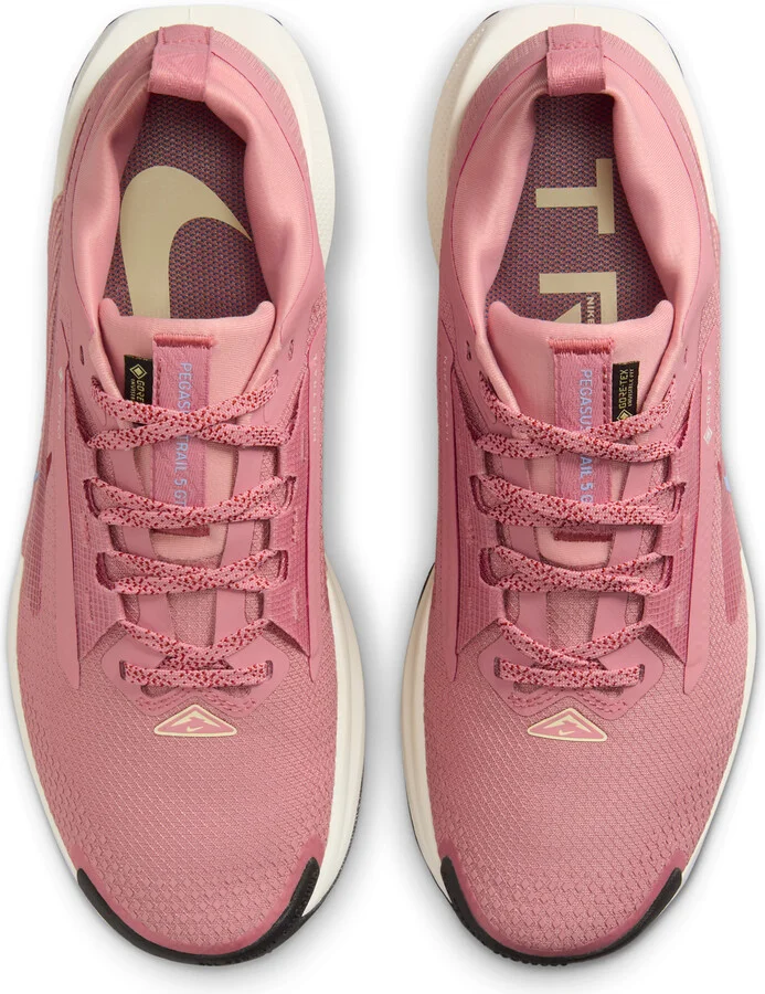 Nike Women's Pegasus Trail 5 GORE-TEX Waterproof Trail Running Shoes in Pink | FQ0912-602 - Image 4