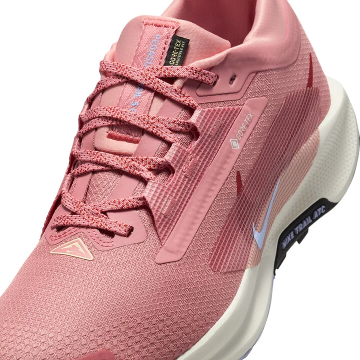 Nike Women's Pegasus Trail 5 GORE-TEX Waterproof Trail Running Shoes in Pink | FQ0912-602 - Image 7