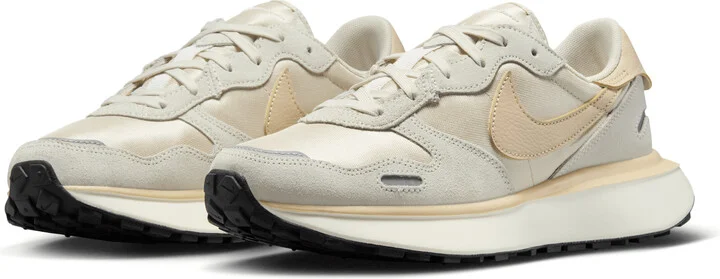 Nike Women's Phoenix Waffle Shoes in White | FD2196-104 - Image 5
