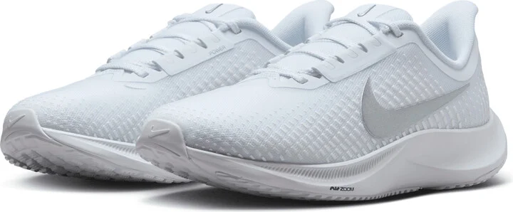 Nike Women's Power Flight Cheerleading Shoes in White | FV6290-100 - Image 5