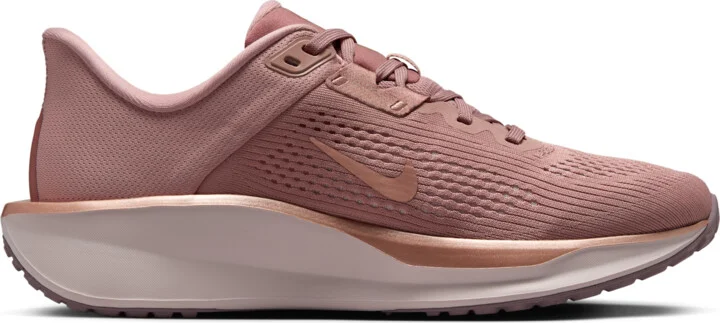 Nike Women's Quest 6 Road Running Shoes in Pink | IH6231-601 - Image 3