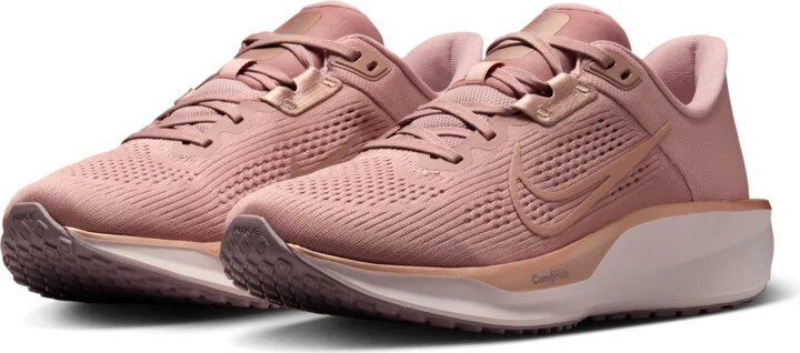 Nike Women's Quest 6 Road Running Shoes in Pink | IH6231-601 - Image 5