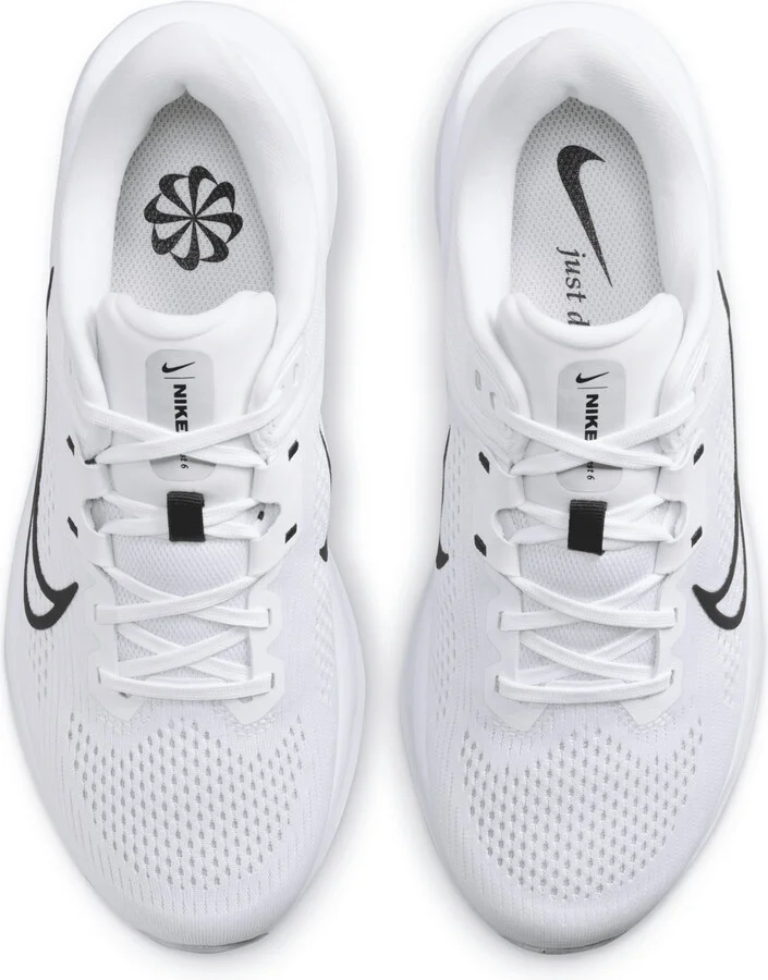 Nike Women's Quest 6 Road Running Shoes in White | FD6034-100 - Image 4