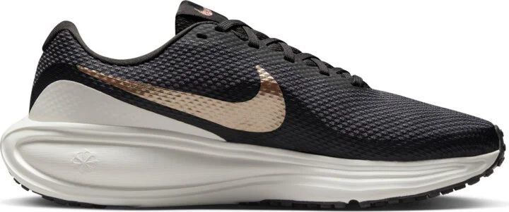 Nike Women's Revolution 8 Road Running Shoes (Extra Wide) in Brown | HQ1995-200 - Image 3