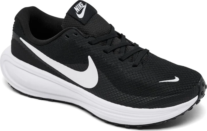 Nike Women's Revolution 8 Running Sneakers from Finish Line - Black, White
