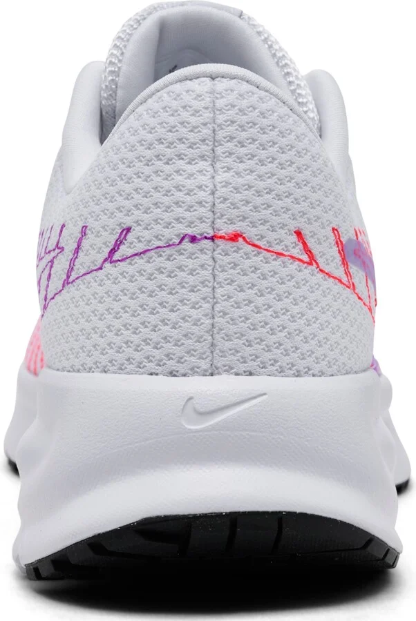 Nike Women's Run Defy All Day Running Sneakers from Finish Line - White, Hydrangeas - Image 4
