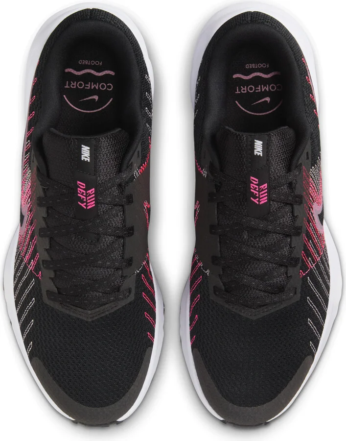 Nike Women's Run Defy Road Running Shoes in Black | HM9593-001 - Image 4