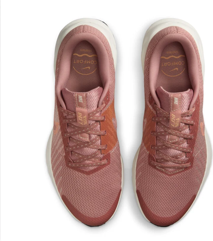Nike Women's Run Defy Road Running Shoes in Pink | HM9593-601 - Image 4