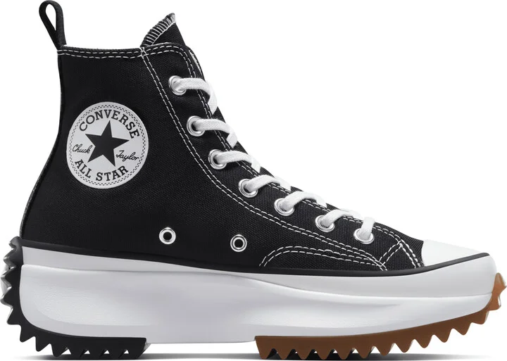 Nike Women's Run Star Hike Platform Unisex Shoes in Black | 166800C-001 - Image 3
