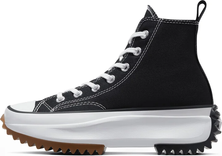 Nike Women's Run Star Hike Platform Unisex Shoes in Black | 166800C-001