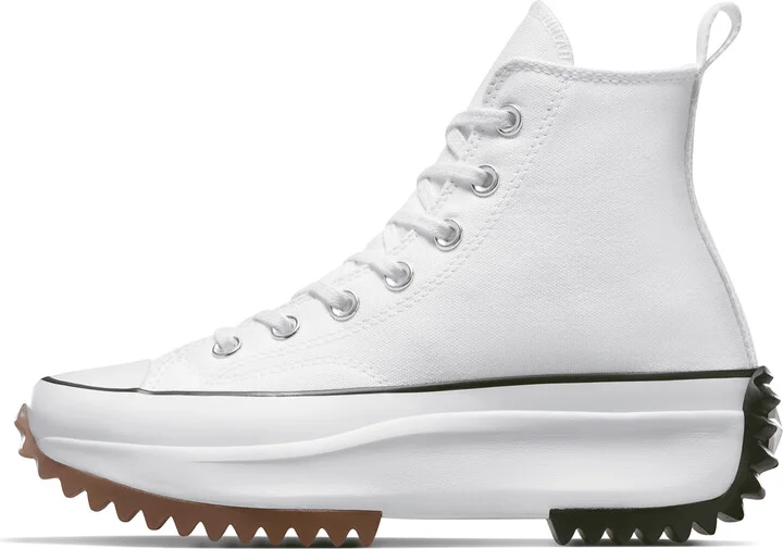 Nike Women's Run Star Hike Platform Unisex Shoes in White | 166799C-102