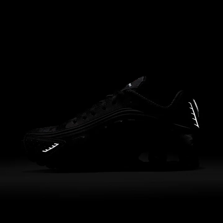 Nike Women's Shox R4 Shoes in Black | AR3565-004 - Image 9