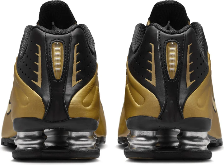 Nike Women's Shox R4 Shoes in Black | AR3565-005 - Image 6