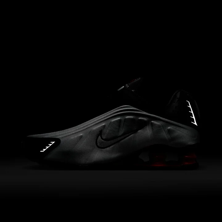Nike Women's Shox R4 Shoes in Black | AR3565-011 - Image 11
