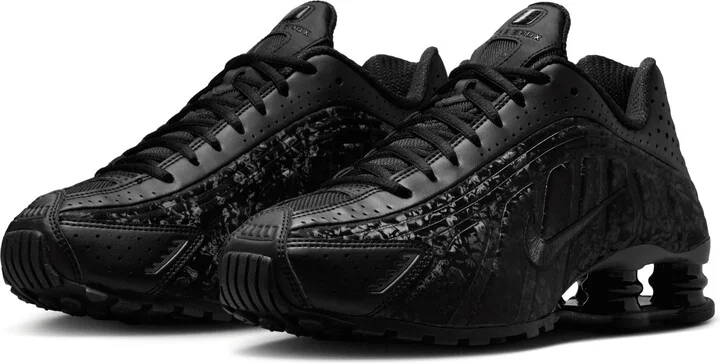 Nike Women's Shox R4 Shoes in Black | HV0934-002 - Image 5