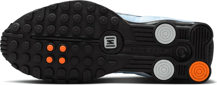 Nike Women's Shox R4 Shoes in Blue | AR3565-401 - Image 2