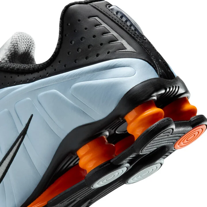 Nike Women's Shox R4 Shoes in Blue | AR3565-401 - Image 8