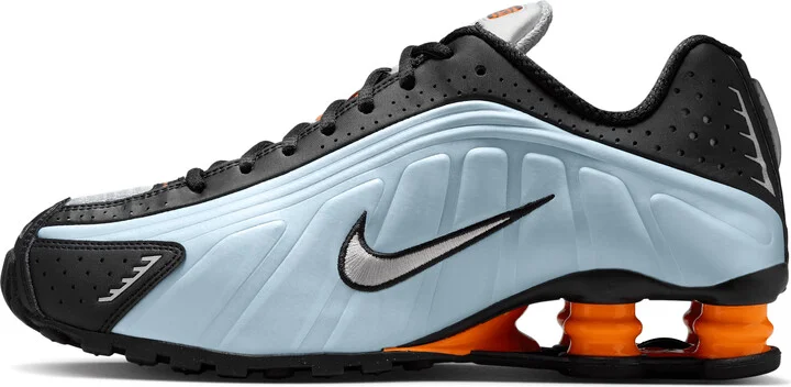 Nike Women's Shox R4 Shoes in Blue | AR3565-401