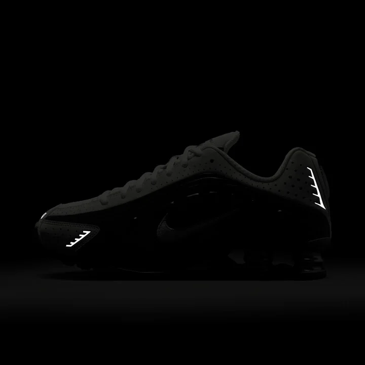 Nike Women's Shox R4 Shoes in White | IB7703-100 - Image 11