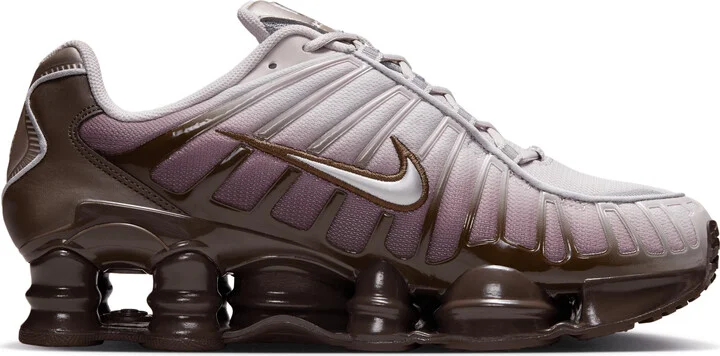 Nike Women's Shox TL Shoes in Brown | IB7699-200 - Image 3