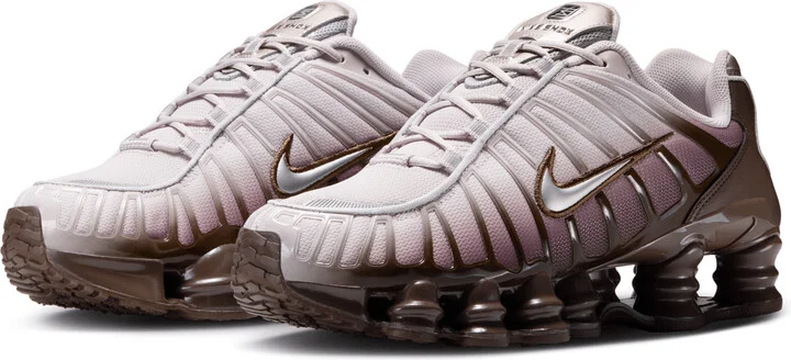 Nike Women's Shox TL Shoes in Brown | IB7699-200 - Image 5