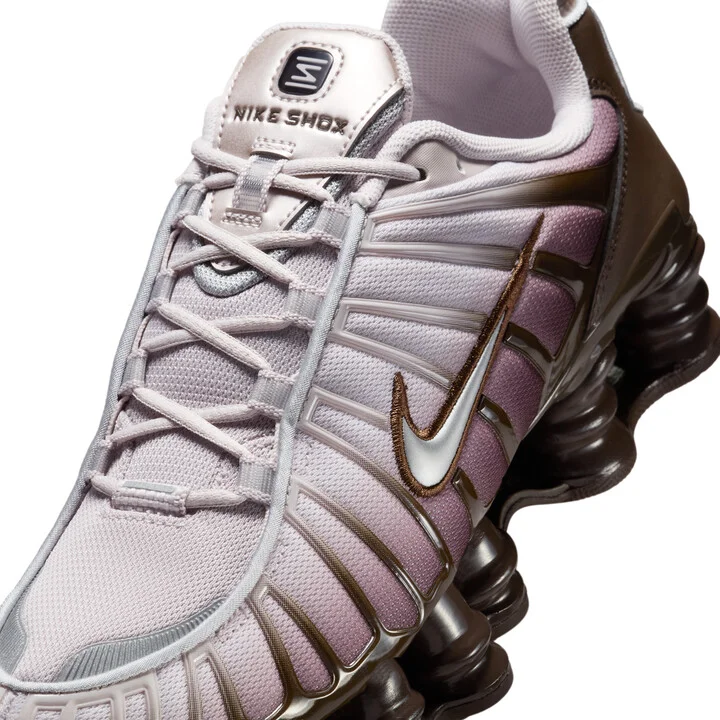 Nike Women's Shox TL Shoes in Brown | IB7699-200 - Image 7