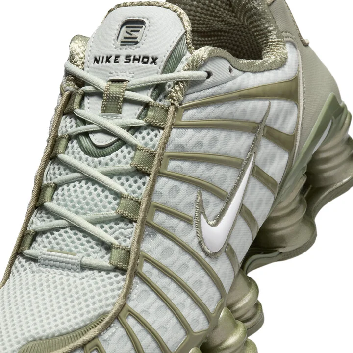 Nike Women's Shox TL Shoes in Grey | AR3566-006 - Image 7