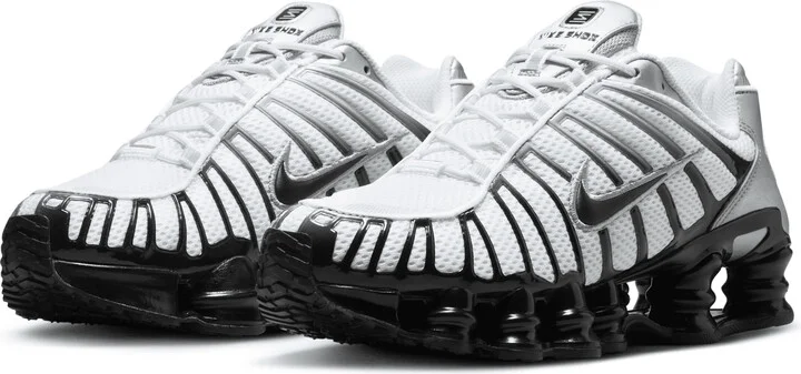 Nike Women's Shox TL Shoes in Grey | HQ4049-001 - Image 5