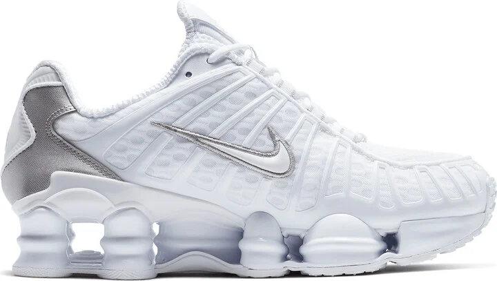 Nike Women's Shox TL Shoes in White | AR3566-100 - Image 3