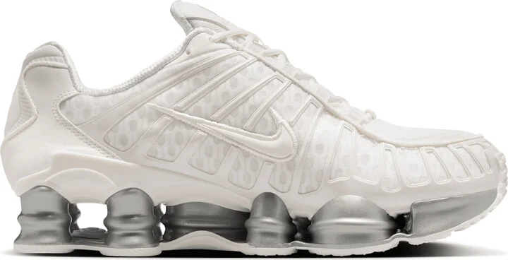 Nike Women's Shox TL Shoes in White | AR3566-103 - Image 3