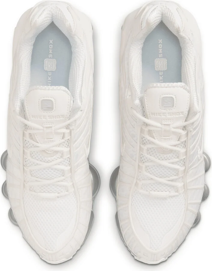 Nike Women's Shox TL Shoes in White | AR3566-103 - Image 4