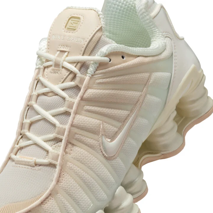 Nike Women's Shox TL Shoes in White | IH5075-219 - Image 7