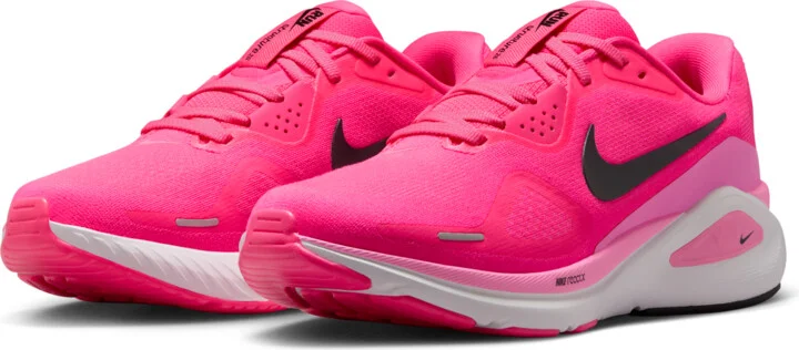 Nike Women's Structure 26 Road Running Shoes in Pink | HJ1101-601 - Image 5