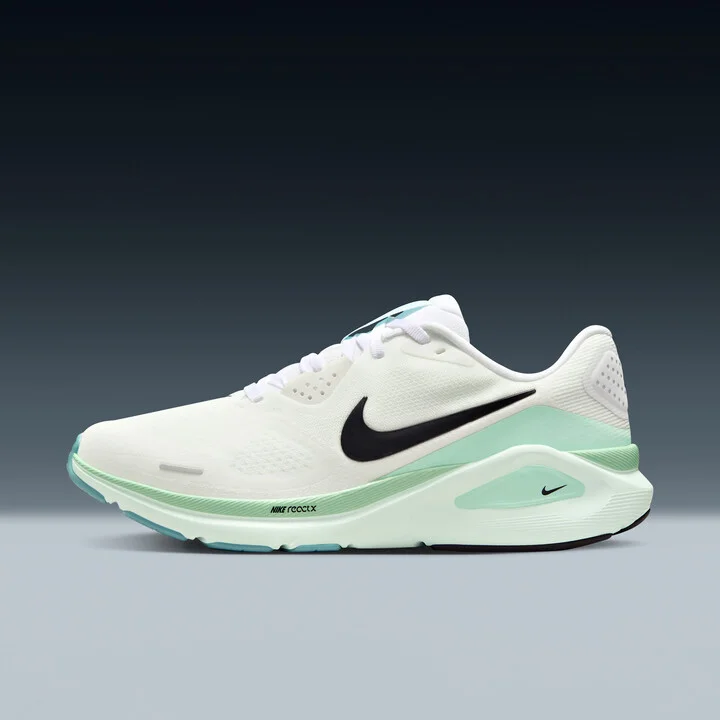 Nike Women's Structure 26 Road Running Shoes in White | HJ1101-100