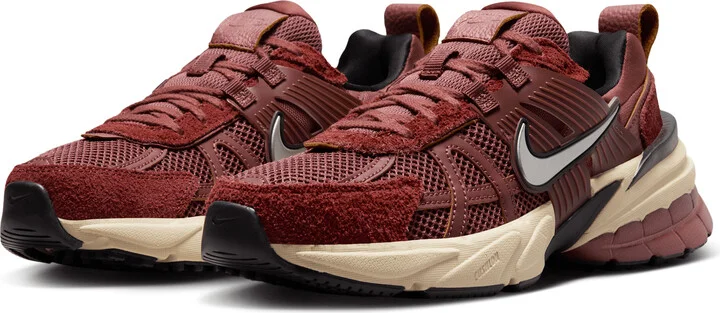 Nike Women's V2K Run Shoes in Brown | FN6703-201 - Image 5