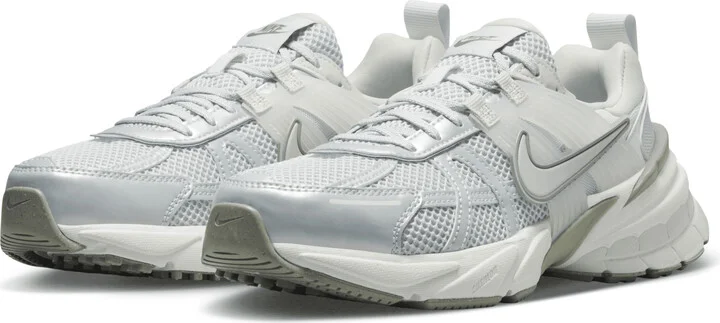 Nike Women's V2K Run Shoes in Grey | FD0736-006 - Image 5