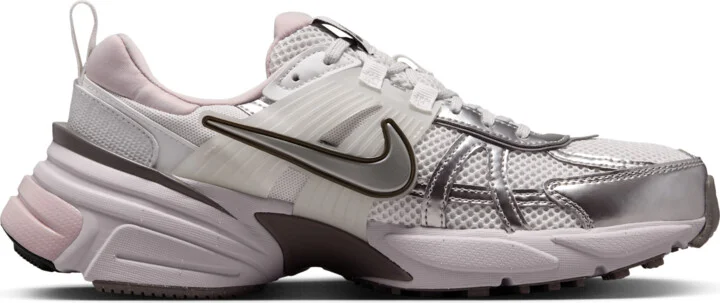 Nike Women's V2K Run Shoes in Grey | FD0736-010 - Image 3