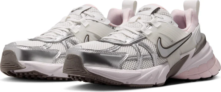 Nike Women's V2K Run Shoes in Grey | FD0736-010 - Image 5
