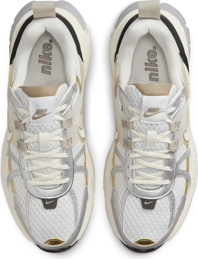 Nike Women's V2K Run Shoes in White | HJ7245-100 - Image 4