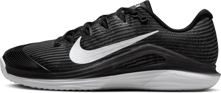 Nike Women's Vapor 12 Clay Court Tennis Shoes in Black | HQ6027-001