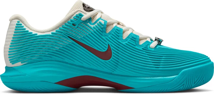 Nike Women's Vapor 12 Premium Hard Court Tennis Shoes in Green | HJ6650-300 - Image 3