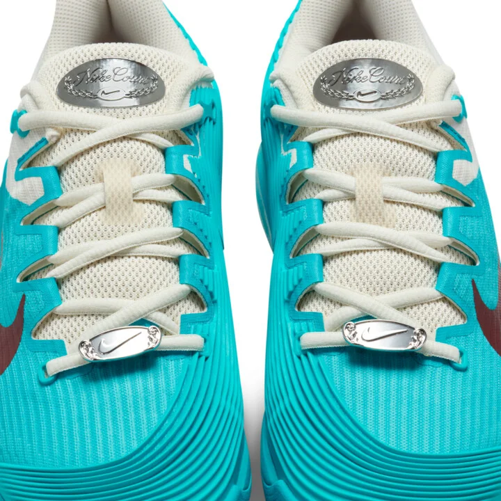 Nike Women's Vapor 12 Premium Hard Court Tennis Shoes in Green | HJ6650-300 - Image 9