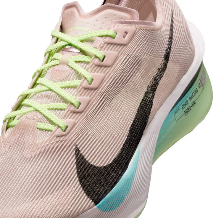 Nike Women's Vaporfly 4 Road Racing Shoes in Pink | IH6277-602 - Image 7