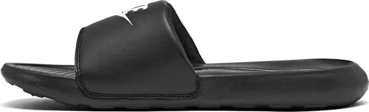 Nike Women's Victori One Slide Sandals from Finish Line - Black, White - Image 3