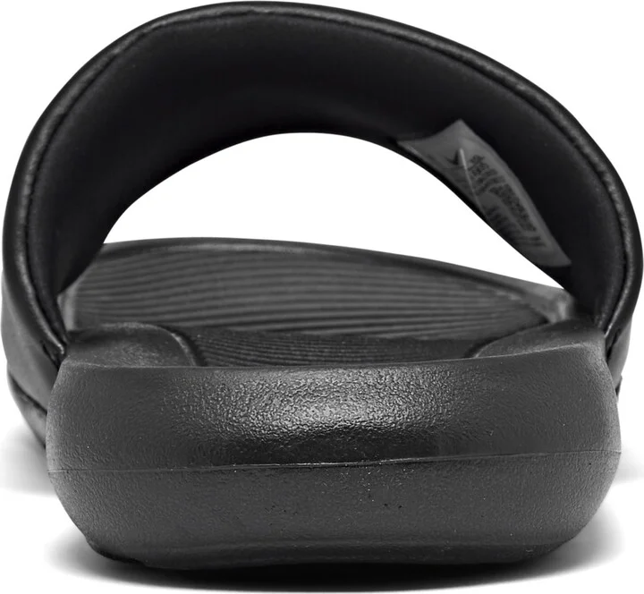 Nike Women's Victori One Slide Sandals from Finish Line - Black, White - Image 4