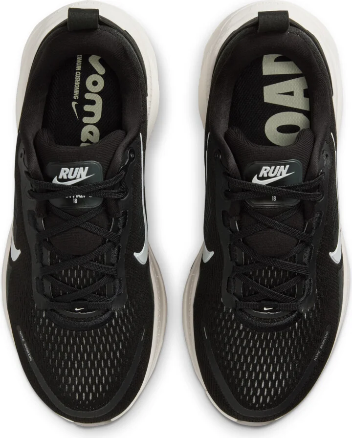 Nike Women's Vomero 18 Road Running Shoes (Extra Wide) in Black | IF0515-002 - Image 4