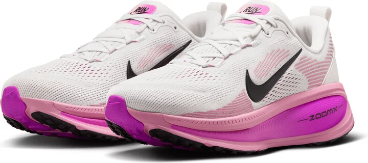 Nike Women's Vomero 18 Road Running Shoes in White | HM6804-105 - Image 5
